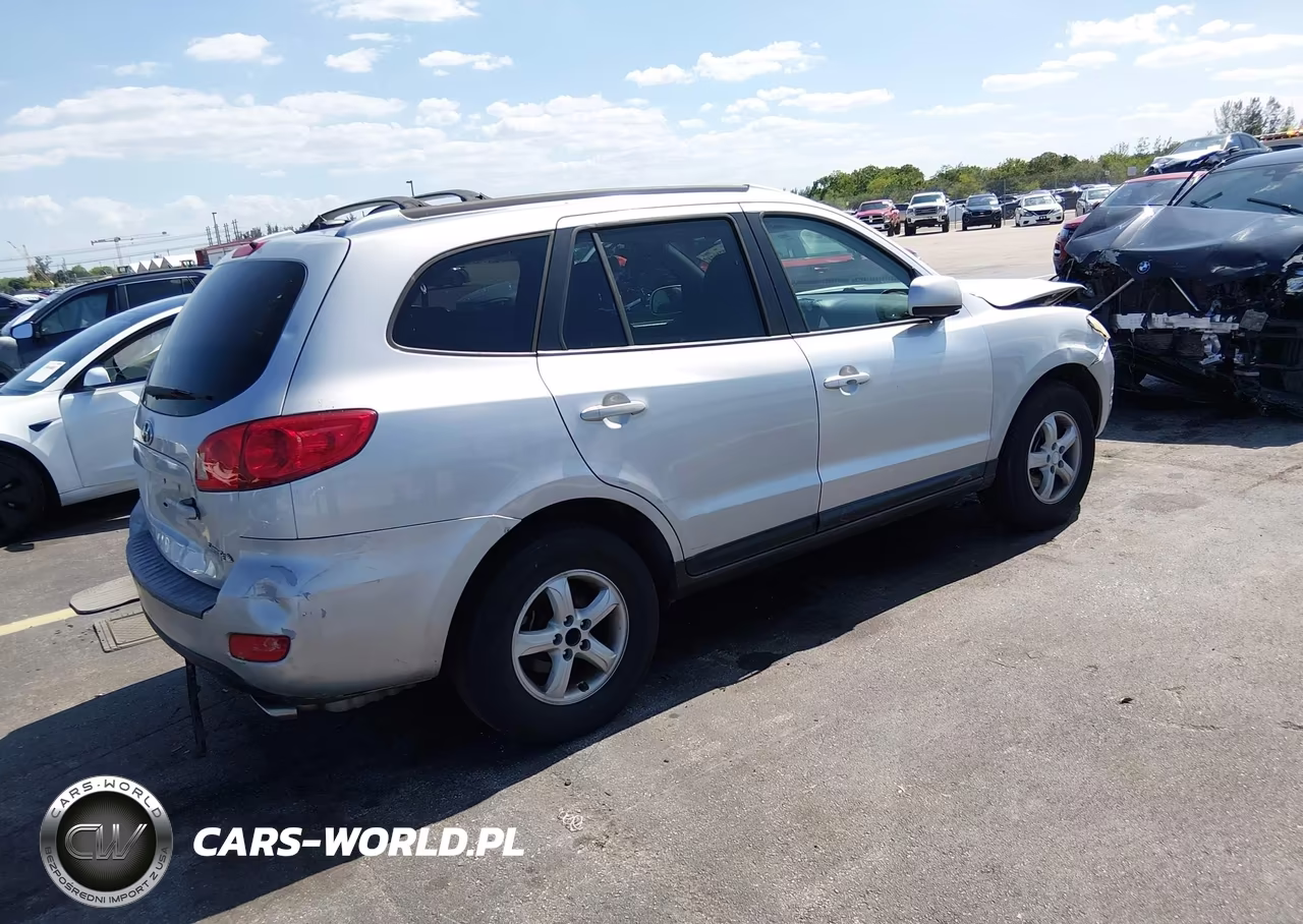 2007 Hyundai Santa Fe Gls VIN:5NMSG13D17H123907 - 4