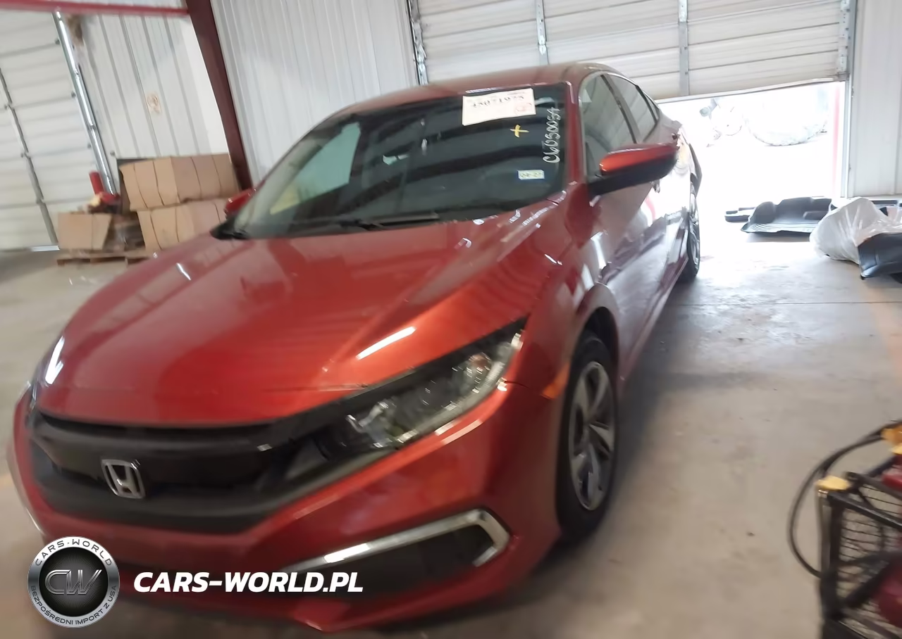 2020 Honda Civic Lx VIN:19XFC2F67LE215783 - 12