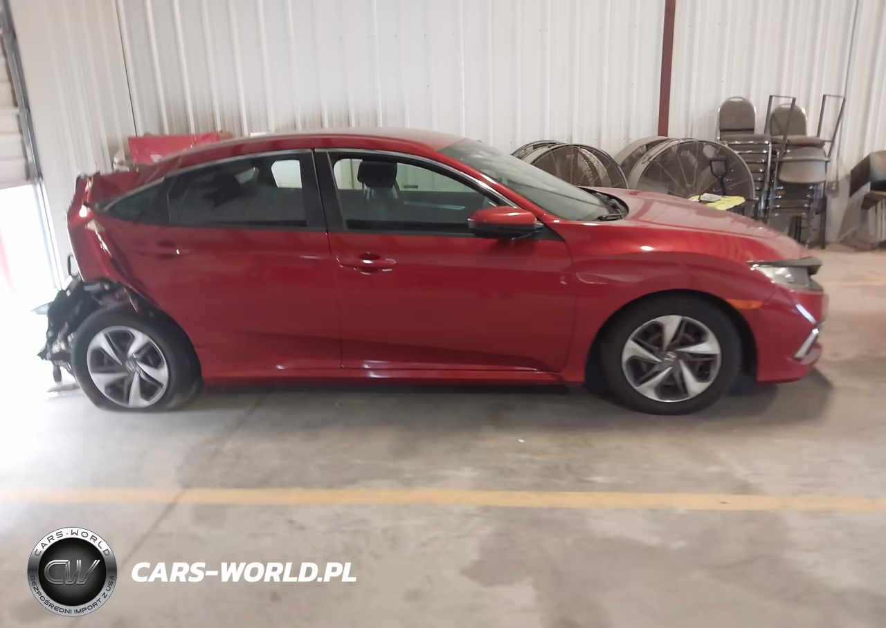 2020 Honda Civic Lx VIN:19XFC2F67LE215783 - 13