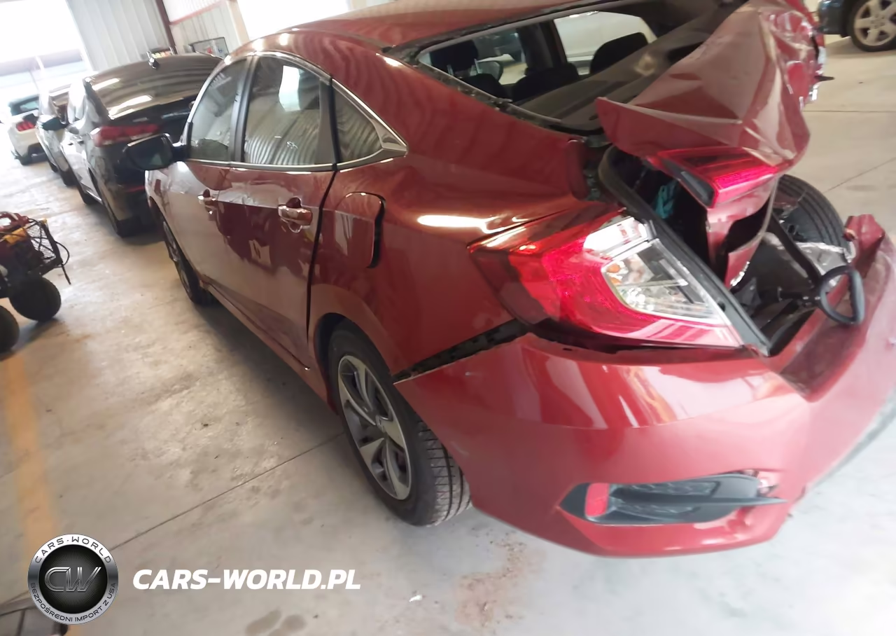 2020 Honda Civic Lx VIN:19XFC2F67LE215783 - 3