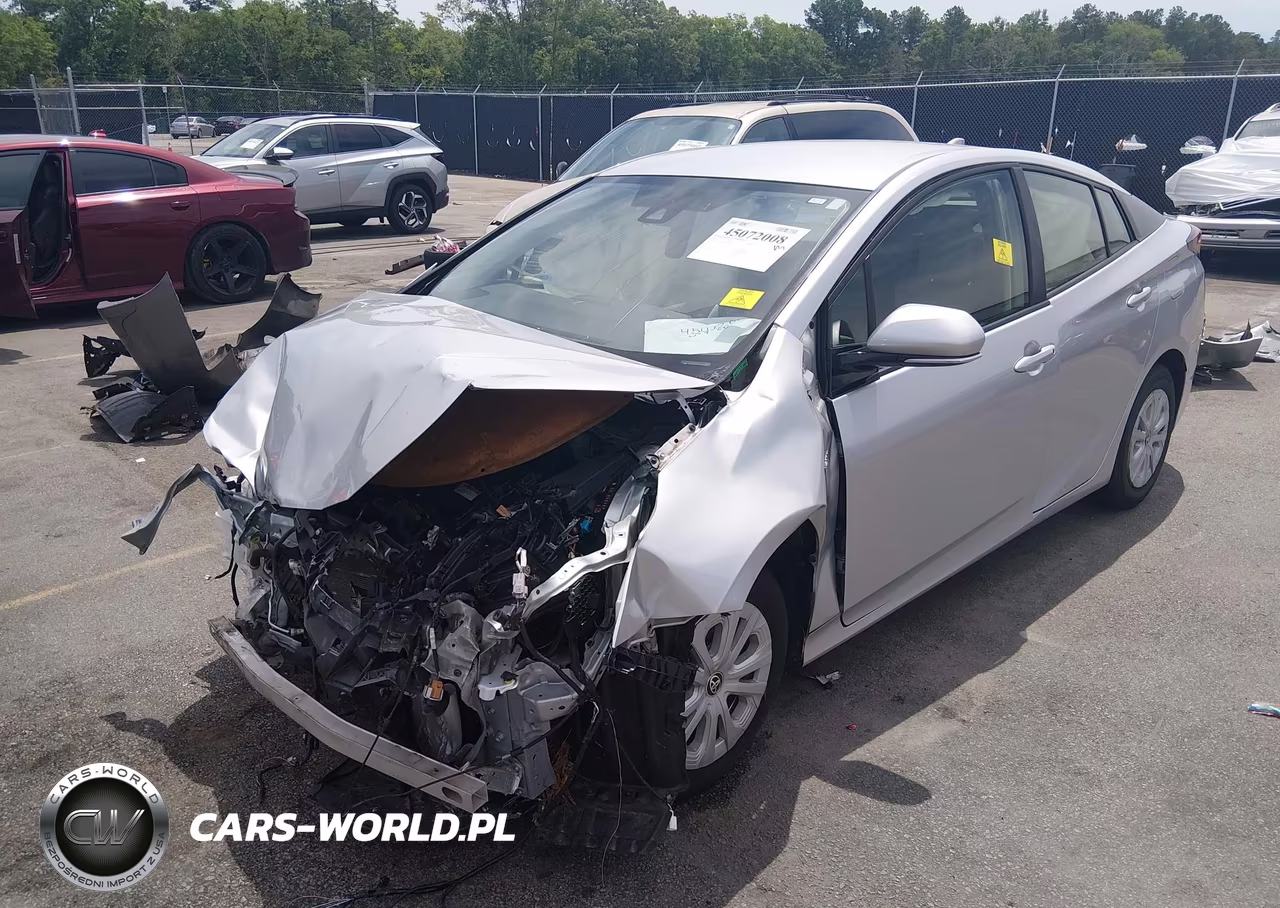 2019 Toyota Prius Le VIN:JTDKARFU8K3076359 - 2
