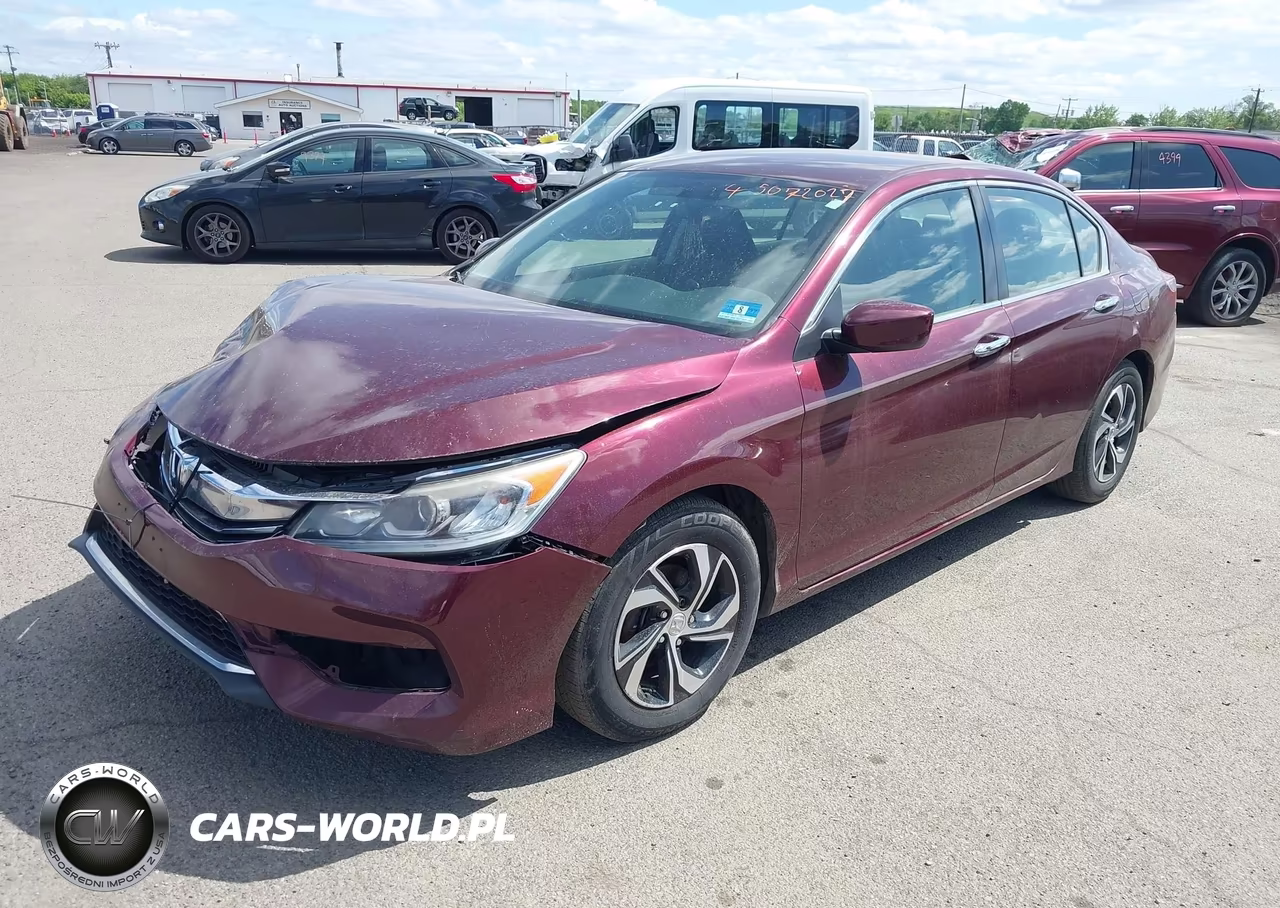 2016 Honda Accord Lx VIN:1HGCR2F33GA206953 - 2