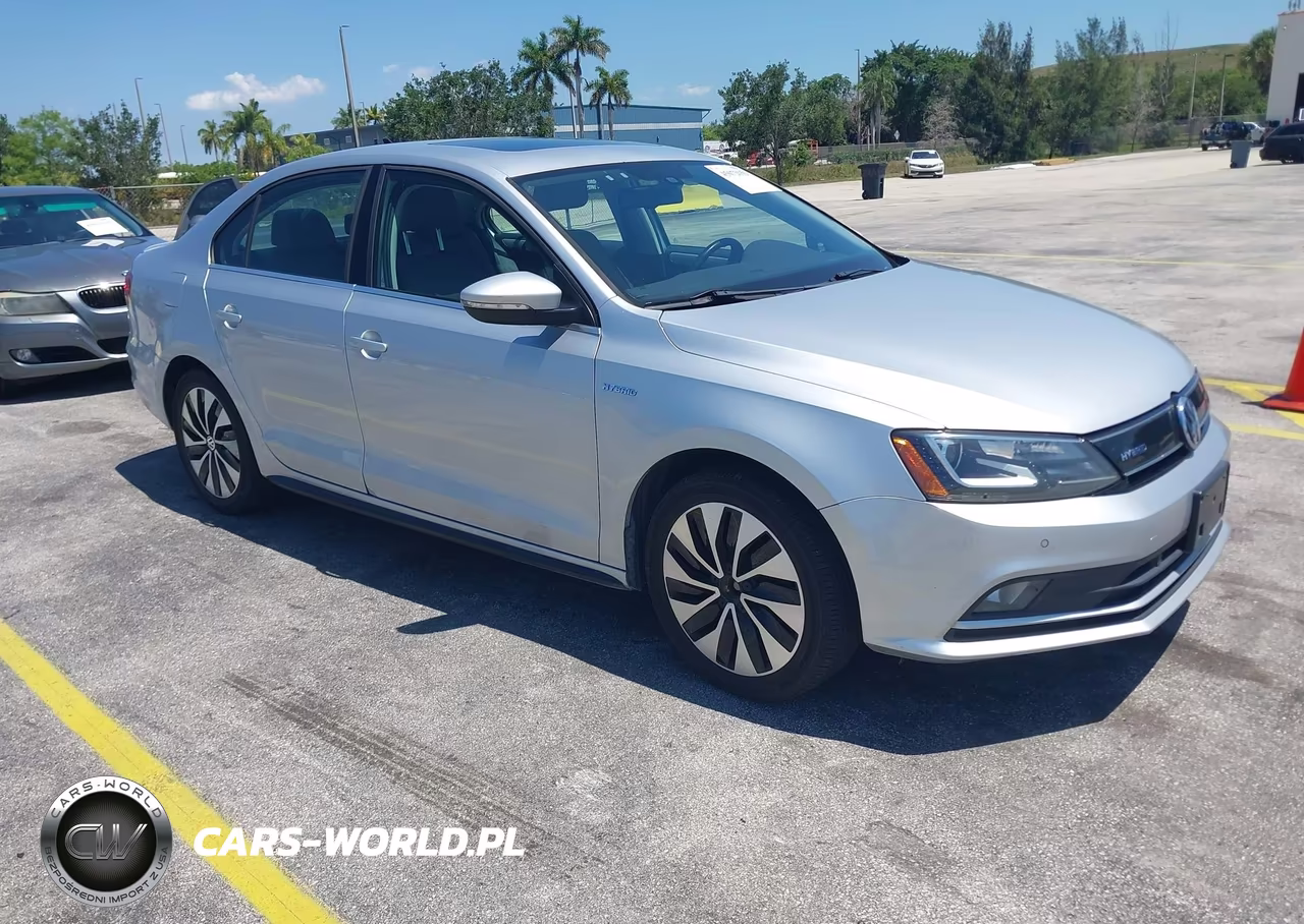 2016 Volkswagen Jetta Hybrid Sel Premium