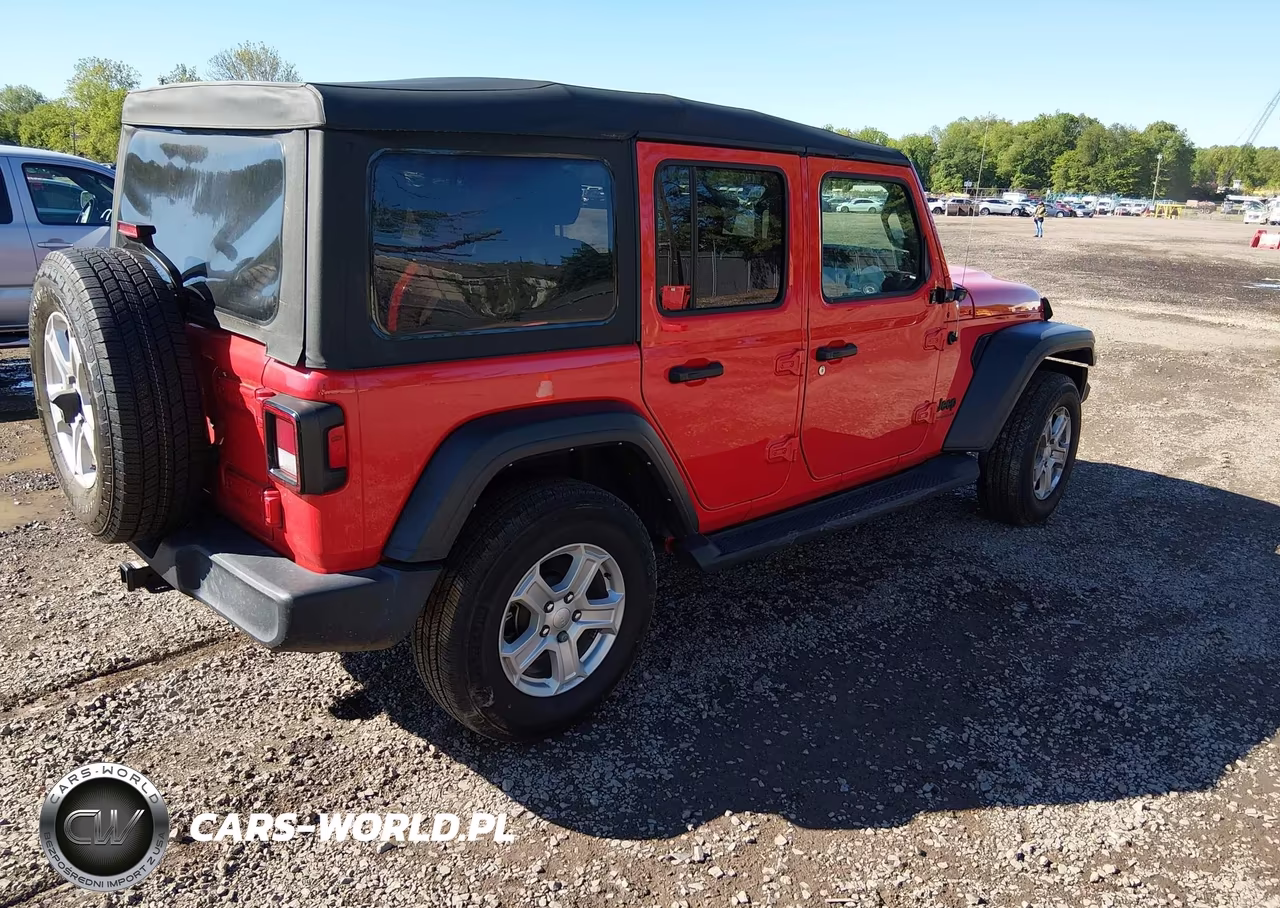2023 Jeep Wrangler 4-Door Sport S 4X4 VIN:1C4HJXDGXPW507236 - 4