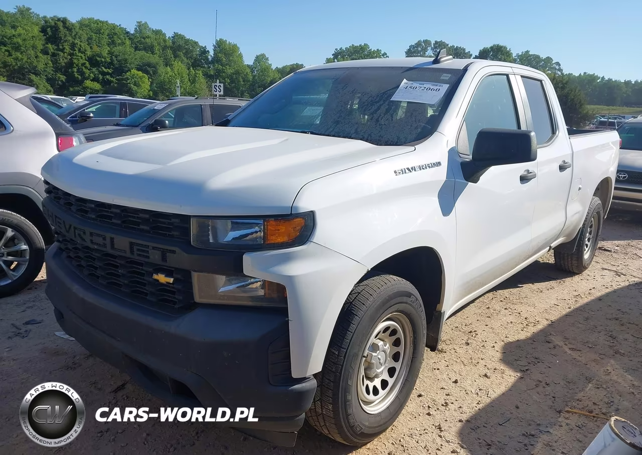 2019 Chevrolet Silverado 1500 Work Truck VIN:1GCRWAEF4KZ223147 - 2