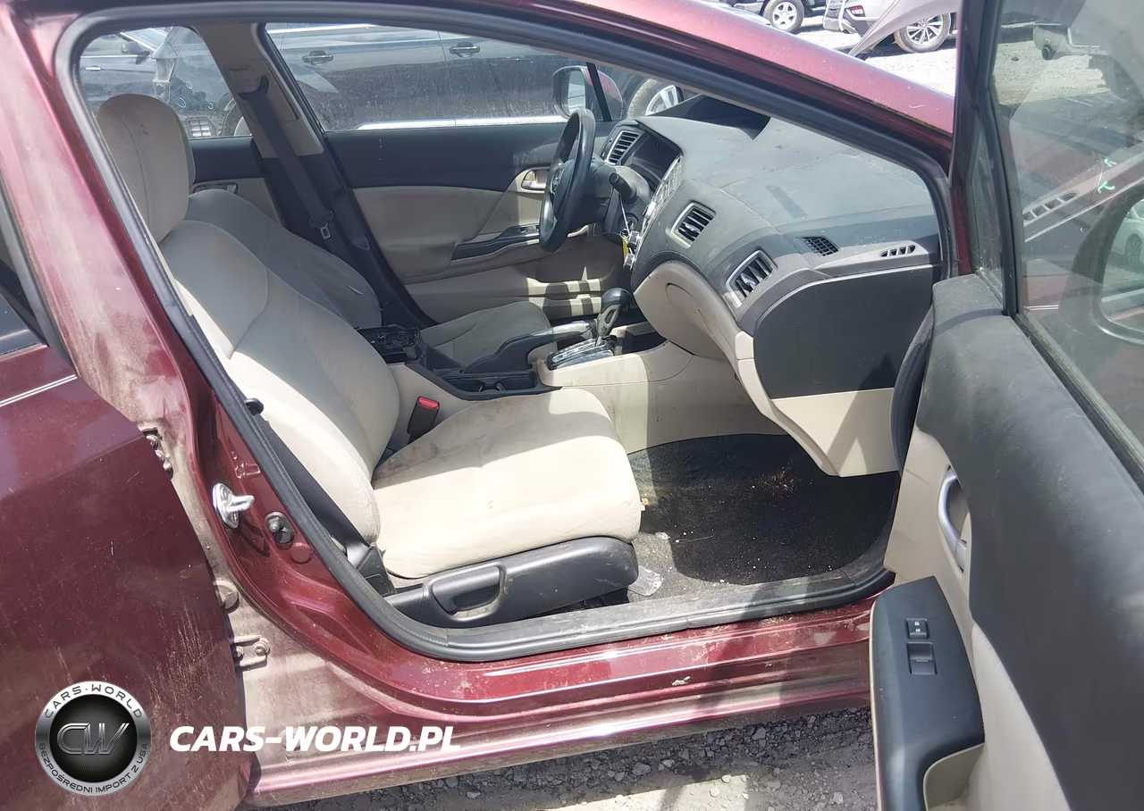 2013 Honda Civic Lx VIN:19XFB2F57DE042956 - 5