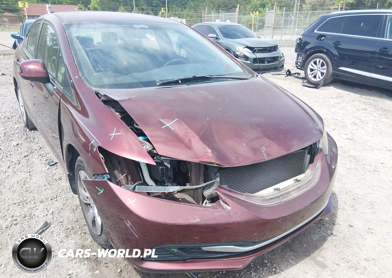 2013 Honda Civic Lx VIN:19XFB2F57DE042956 - 6