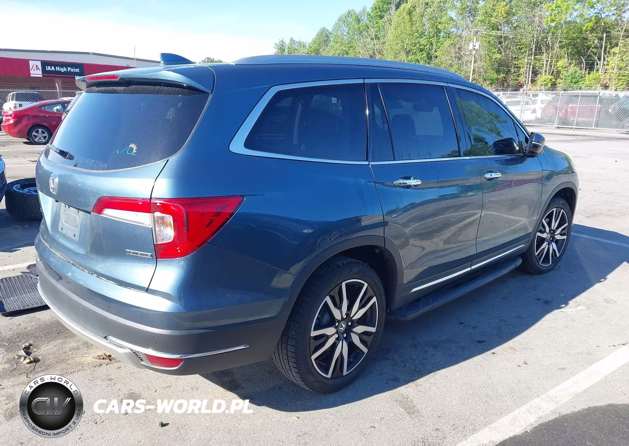 2021 Honda Pilot 2Wd Touring 8 Passenger VIN:5FNYF5H97MB030010 - 4