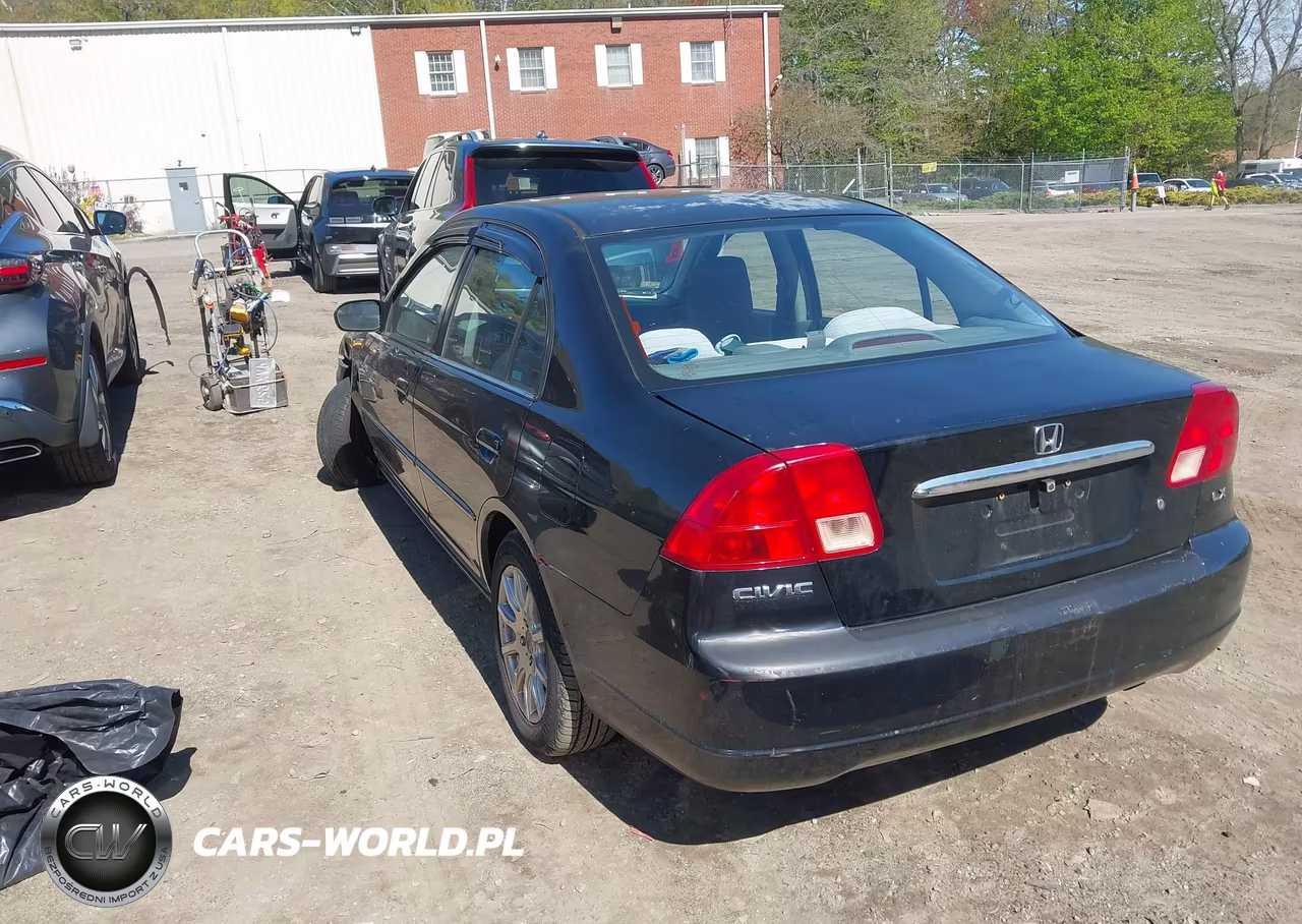 2002 Honda Civic Lx VIN:2HGES16542H613781 - 3
