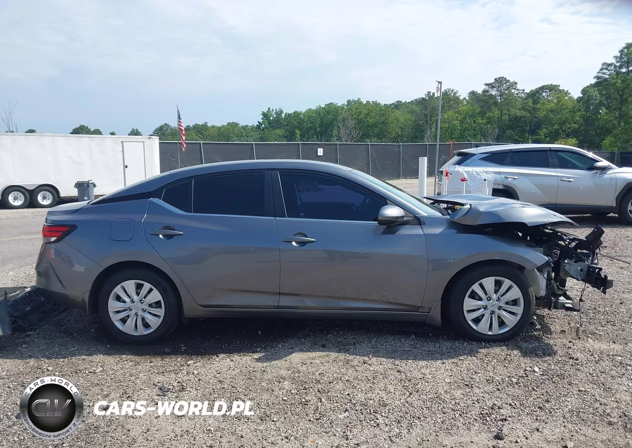 2020 Nissan Sentra S Xtronic Cvt VIN:3N1AB8BV1LY264184 - 14