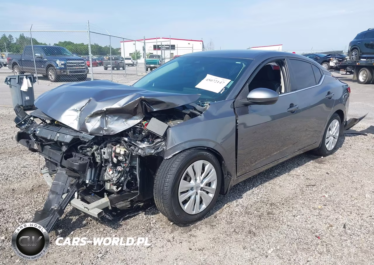2020 Nissan Sentra S Xtronic Cvt VIN:3N1AB8BV1LY264184 - 2