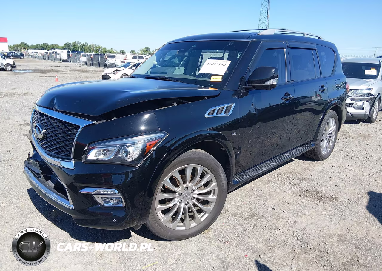 2017 Infiniti Qx80 VIN:JN8AZ2NE1H9160491 - 2
