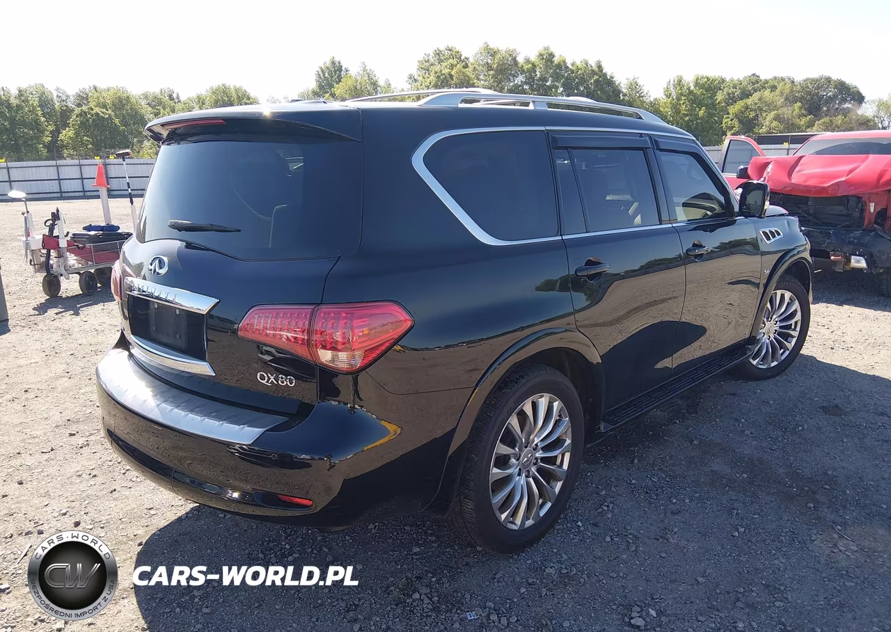 2017 Infiniti Qx80 VIN:JN8AZ2NE1H9160491 - 4