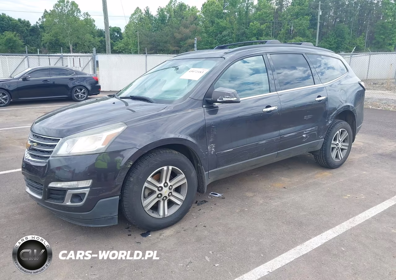 2015 Chevrolet Traverse 2Lt VIN:1GNKRHKD3FJ102075 - 2