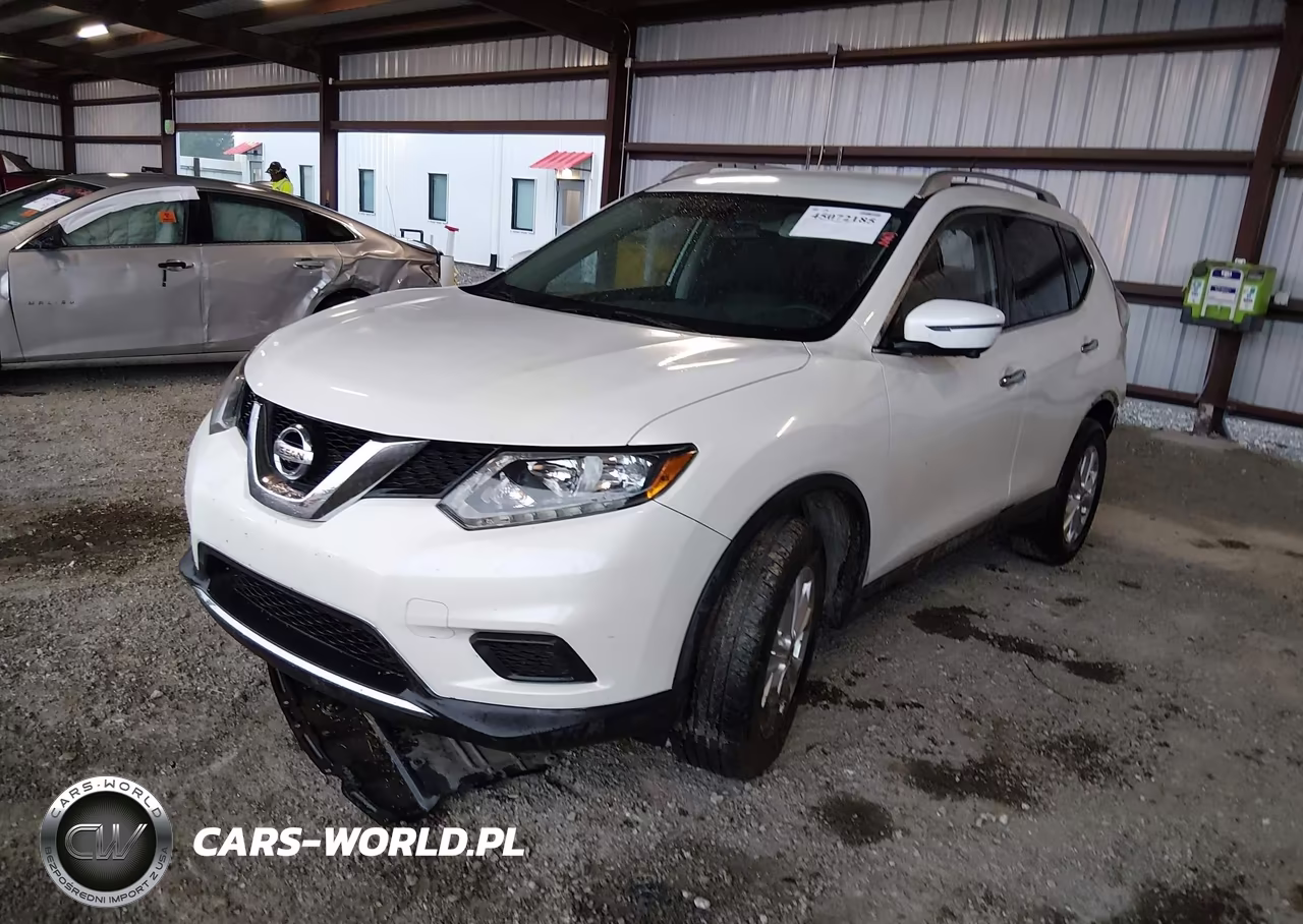 2016 Nissan Rogue Sv VIN:KNMAT2MVXGP712711 - 2