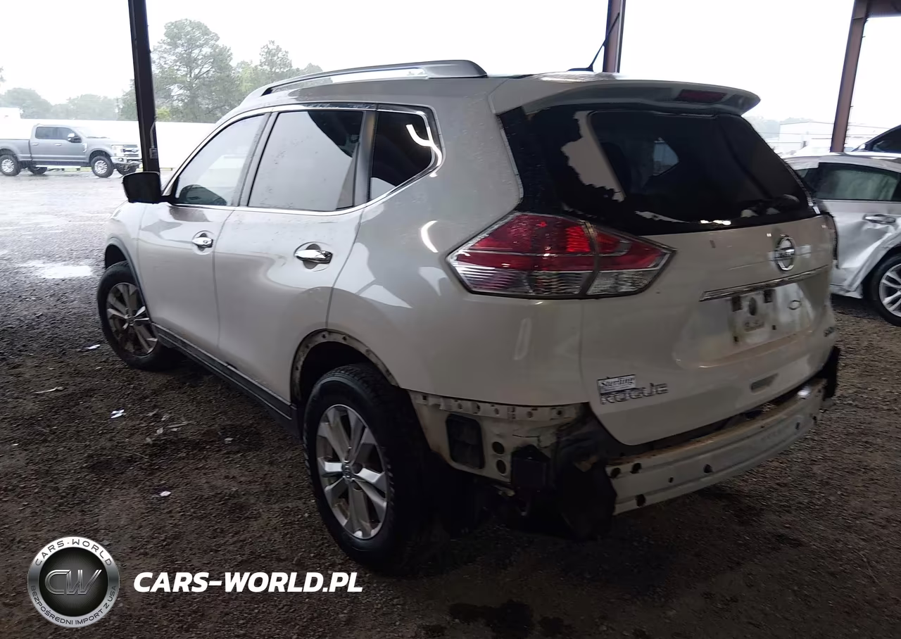 2016 Nissan Rogue Sv VIN:KNMAT2MVXGP712711 - 3