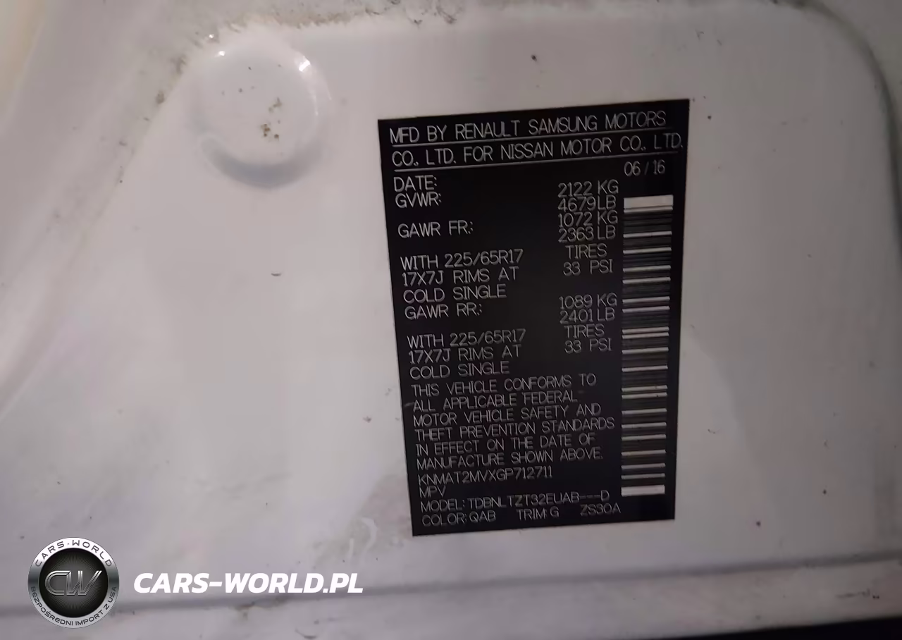 2016 Nissan Rogue Sv VIN:KNMAT2MVXGP712711 - 9