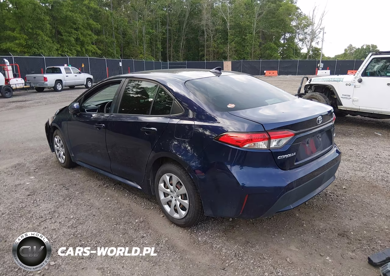 2021 Toyota Corolla Le VIN:JTDEPMAE9MJ175074 - 3