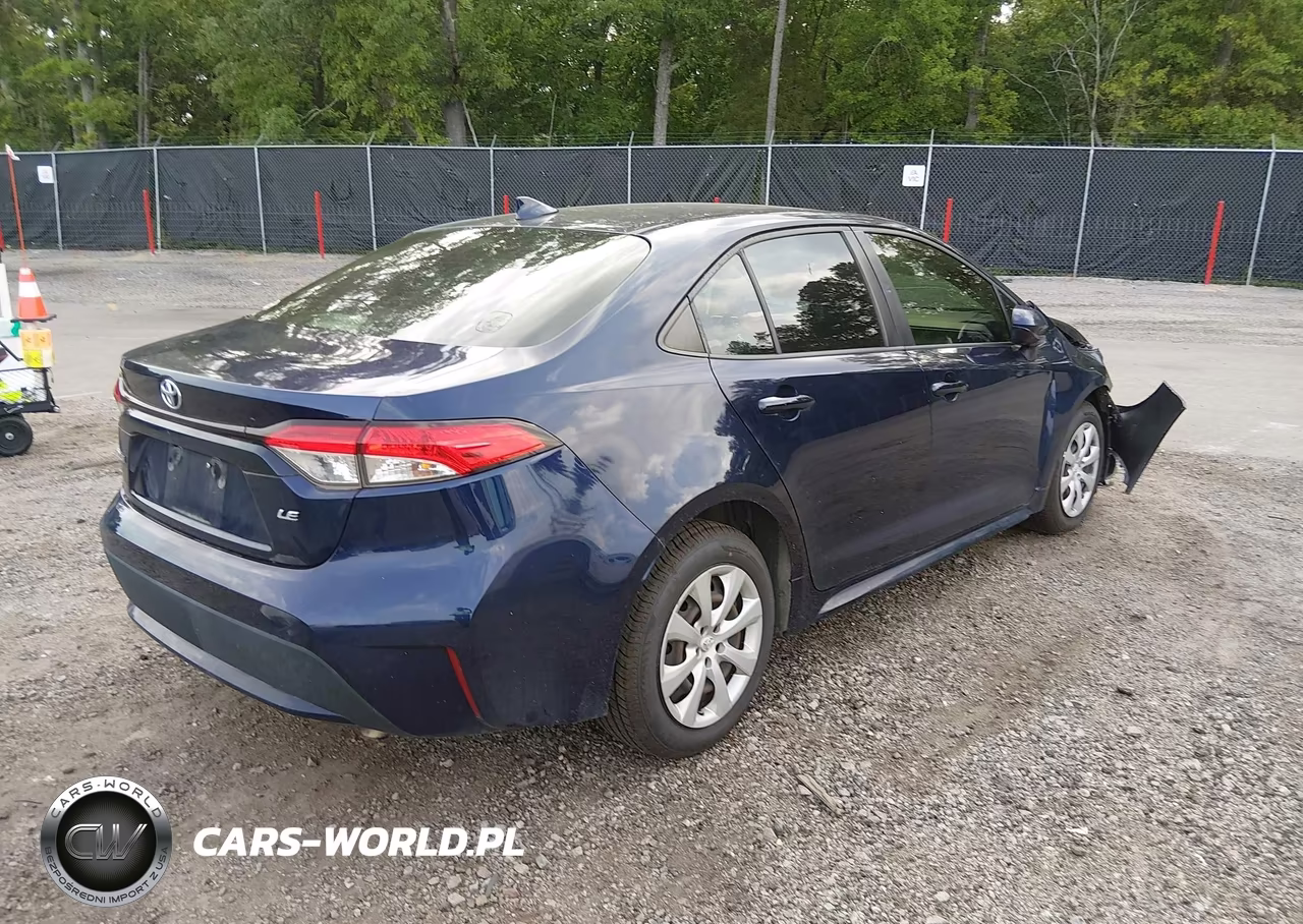 2021 Toyota Corolla Le VIN:JTDEPMAE9MJ175074 - 4