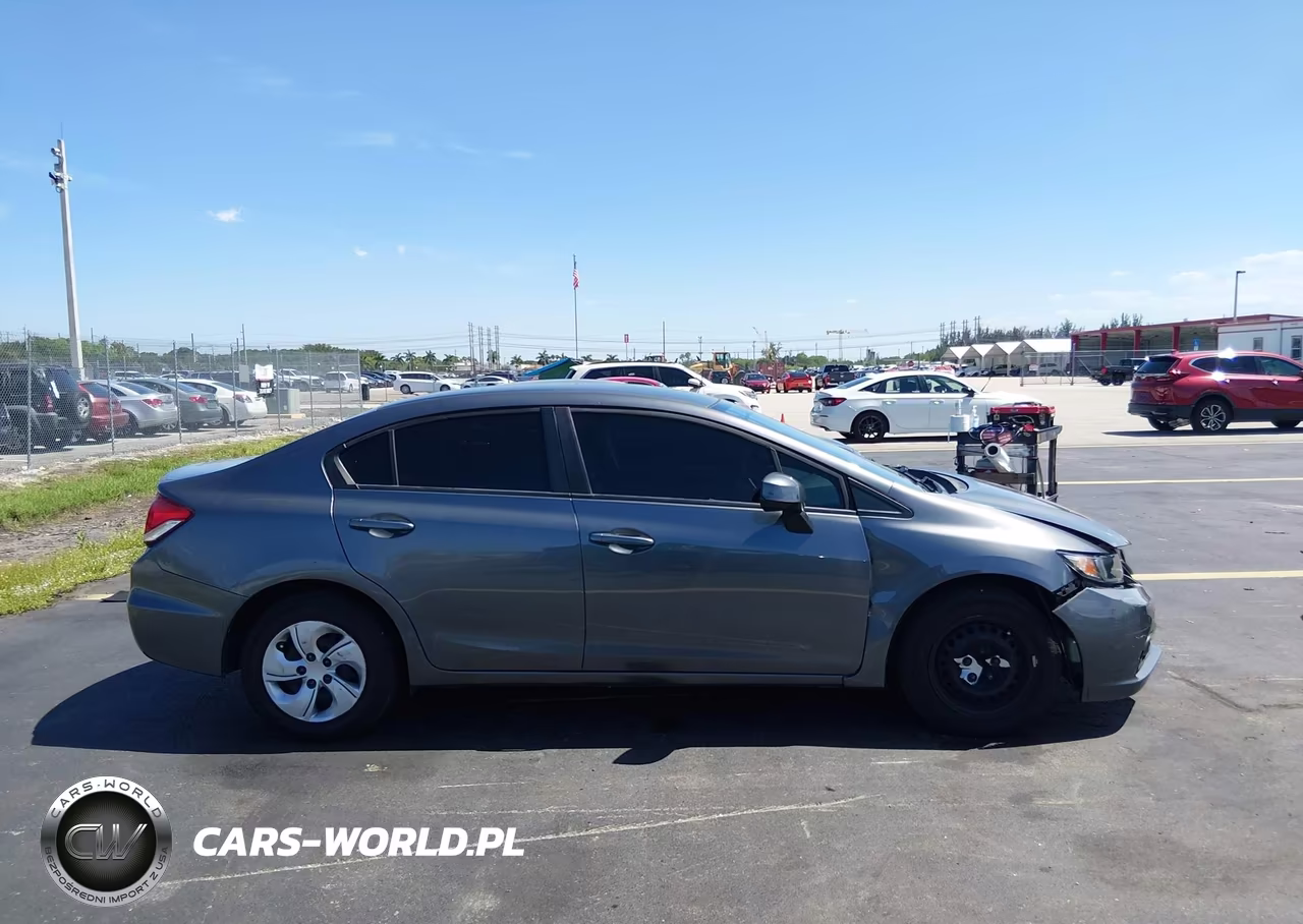 2013 Honda Civic Lx VIN:19XFB2F54DE293465 - 13