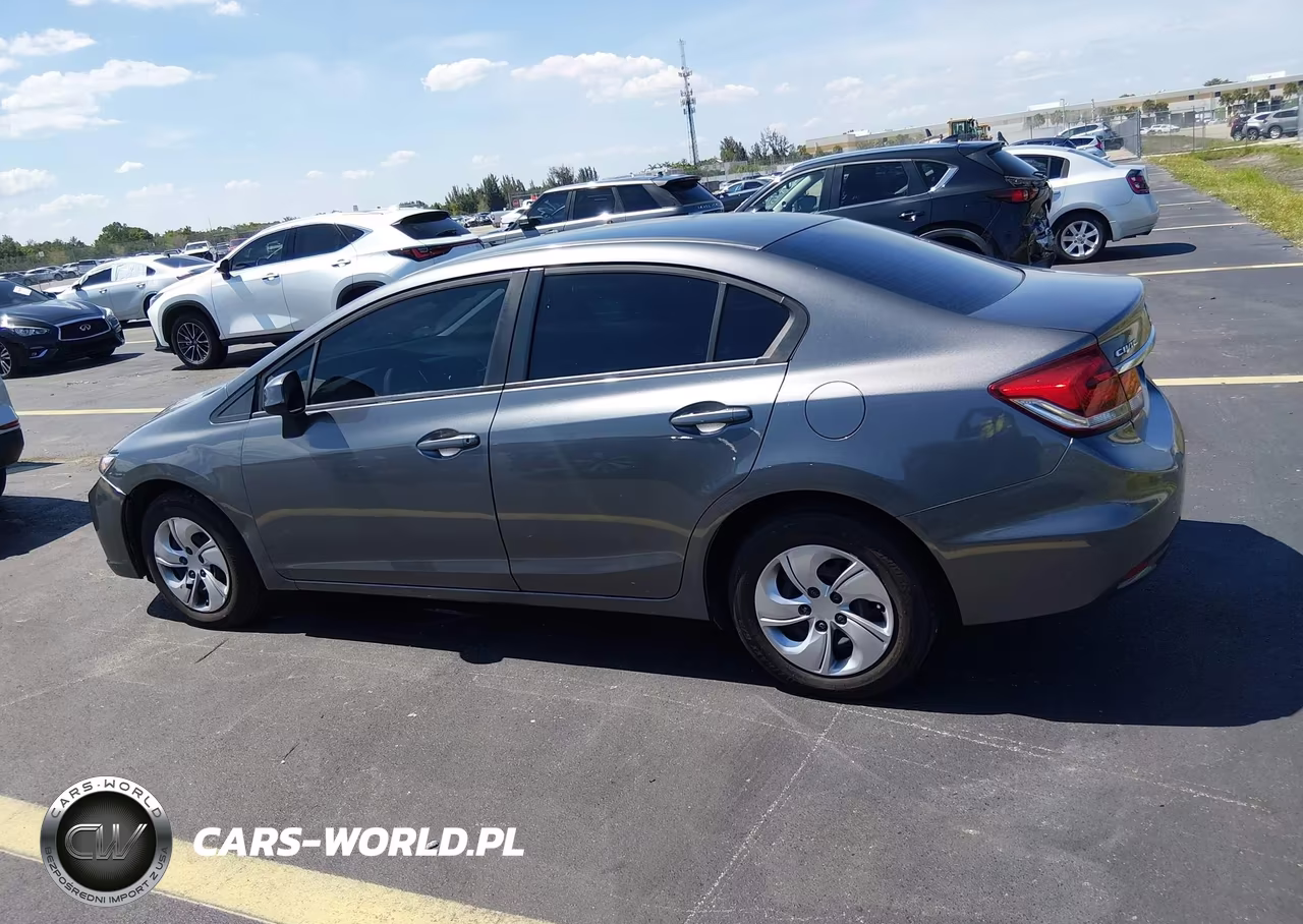 2013 Honda Civic Lx VIN:19XFB2F54DE293465 - 14