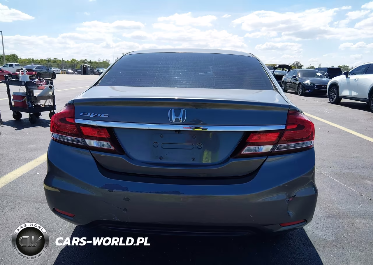2013 Honda Civic Lx VIN:19XFB2F54DE293465 - 16