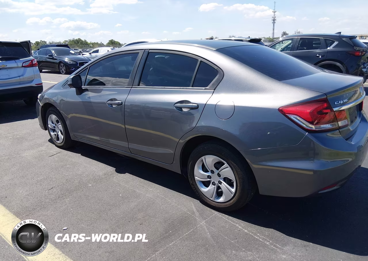 2013 Honda Civic Lx VIN:19XFB2F54DE293465 - 3