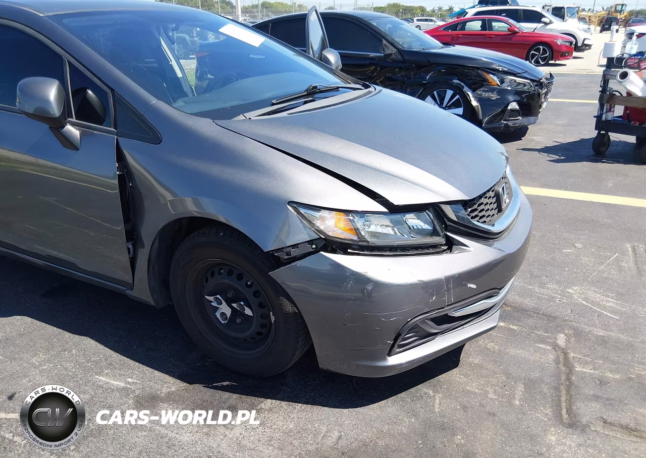 2013 Honda Civic Lx VIN:19XFB2F54DE293465 - 6