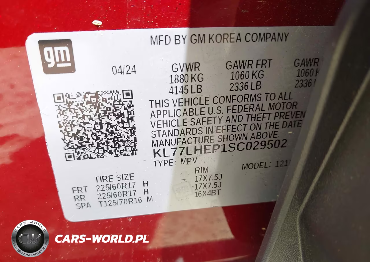 2025 Chevrolet Trax Fwd Lt VIN:KL77LHEP1SC029502 - 9
