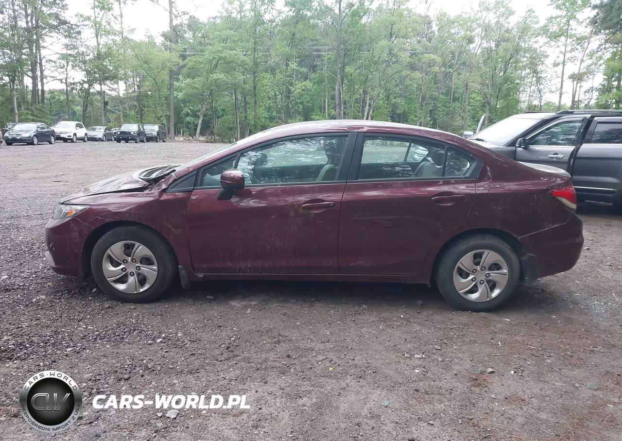 2015 Honda Civic Lx VIN:19XFB2F53FE032752 - 14