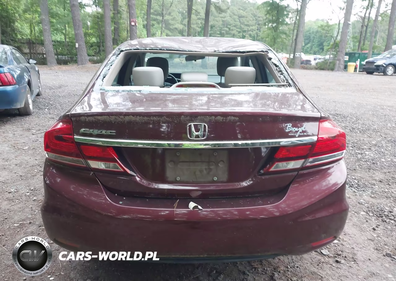2015 Honda Civic Lx VIN:19XFB2F53FE032752 - 16