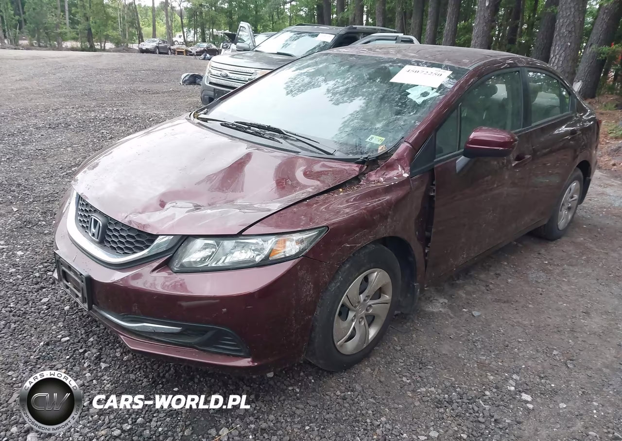 2015 Honda Civic Lx VIN:19XFB2F53FE032752 - 2