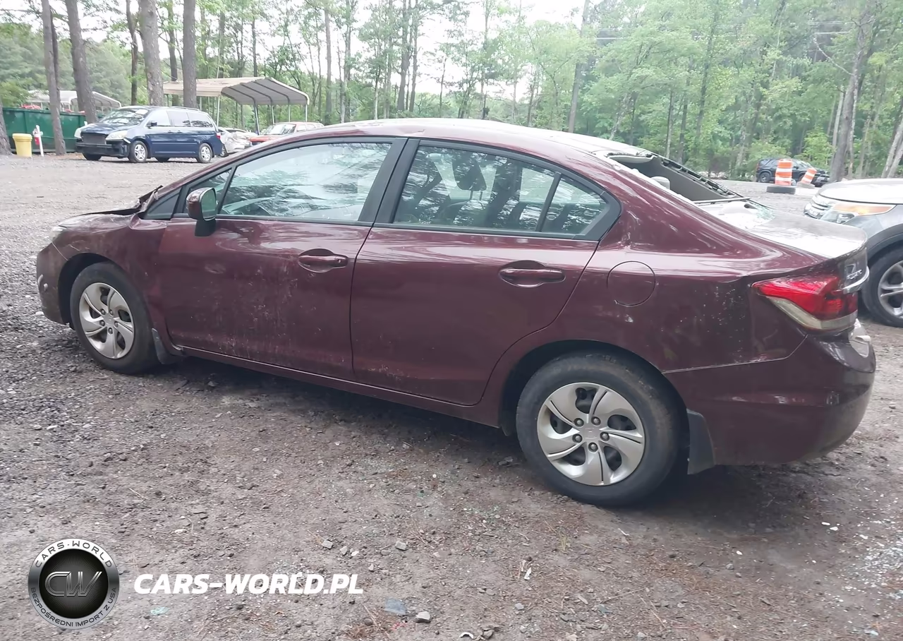 2015 Honda Civic Lx VIN:19XFB2F53FE032752 - 3
