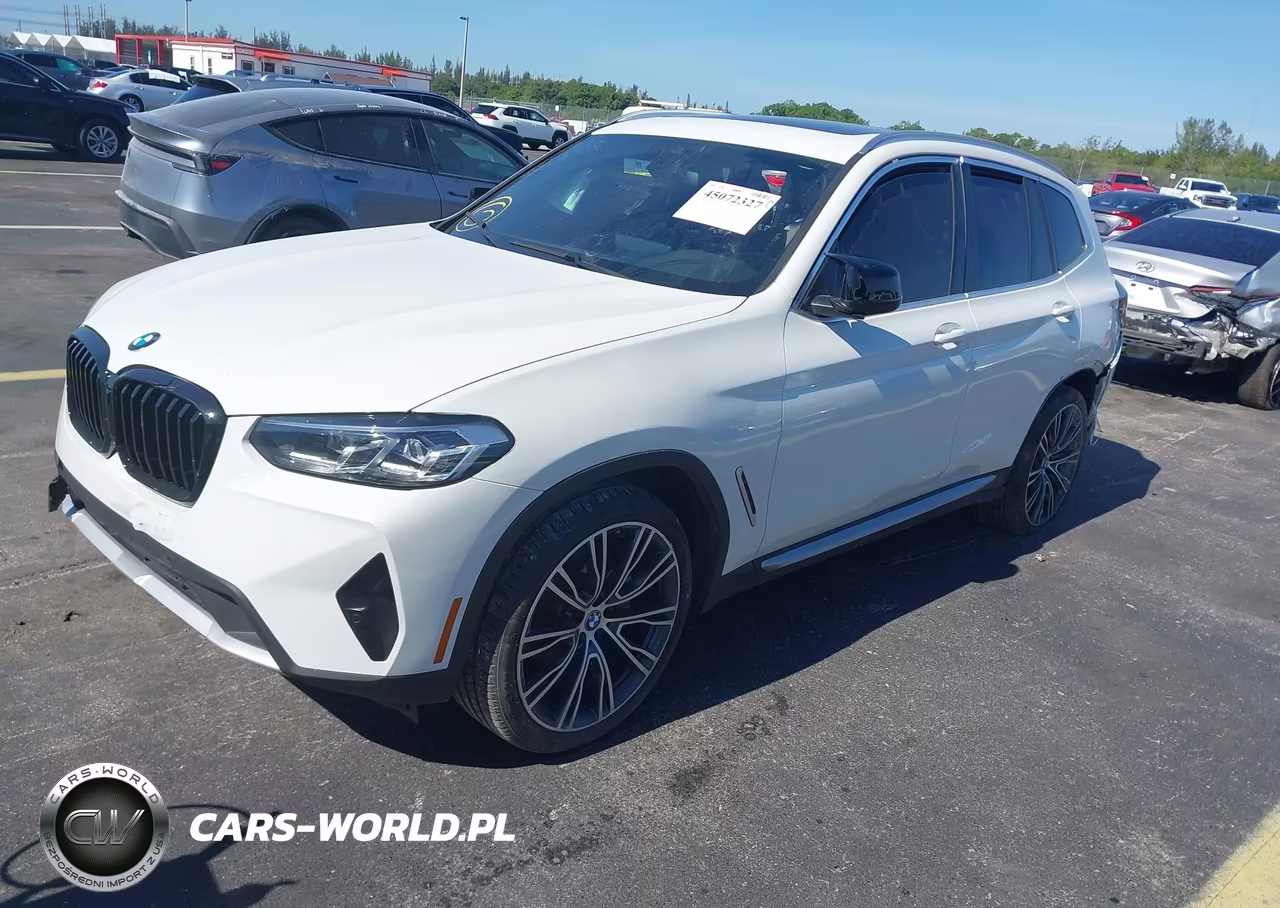 2022 BMW X3 Sdrive30I VIN:WBX47DP05NN165579 - 2