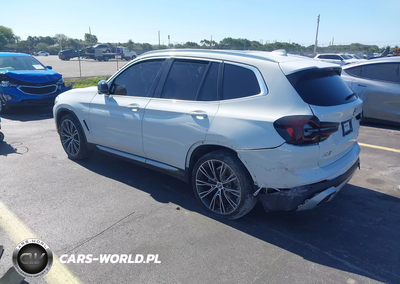 2022 BMW X3 Sdrive30I VIN:WBX47DP05NN165579 - 3