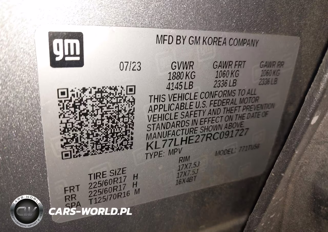 2024 Chevrolet Trax Fwd Lt VIN:KL77LHE27RC091727 - 9