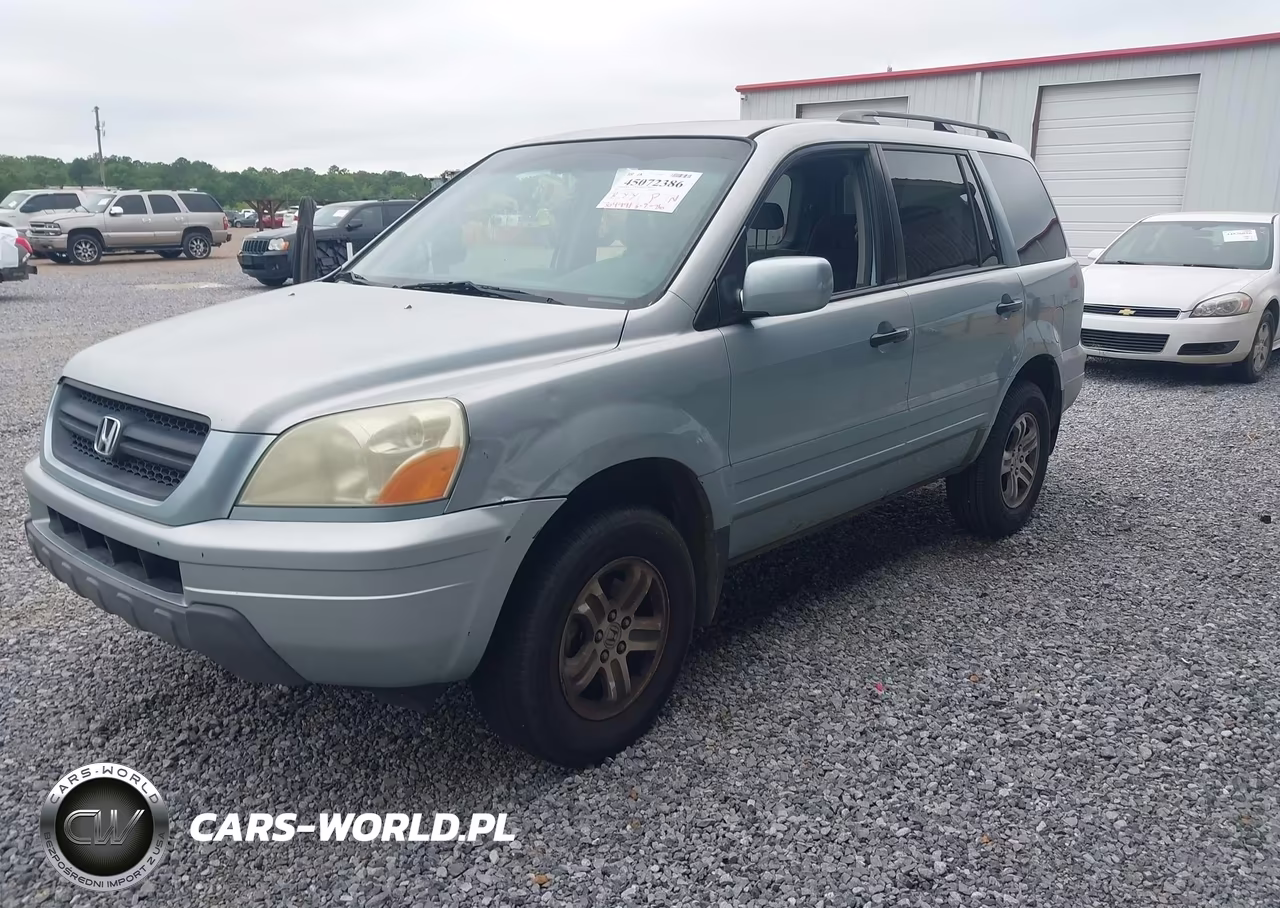 2003 Honda Pilot Ex VIN:2HKYF18473H527734 - 2
