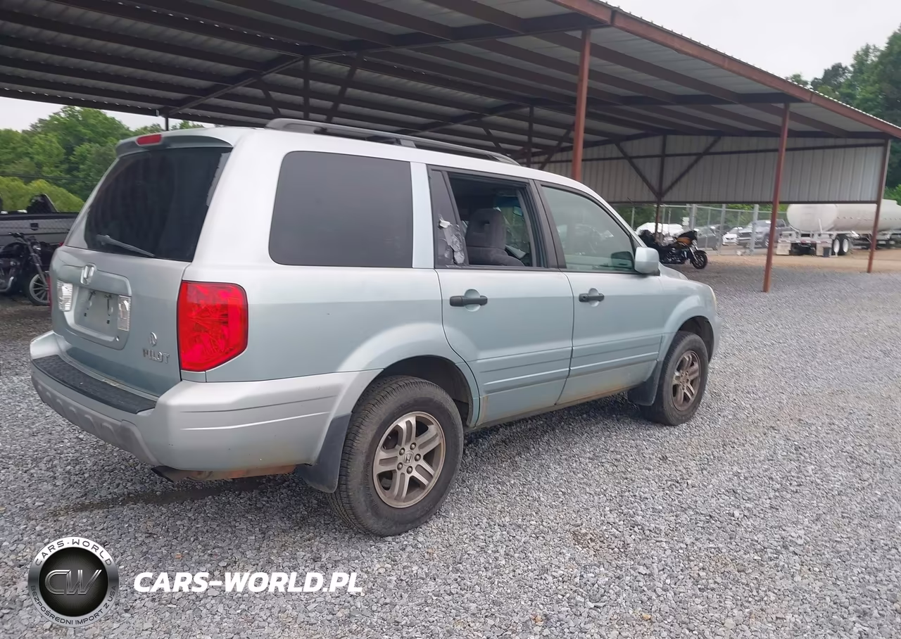 2003 Honda Pilot Ex VIN:2HKYF18473H527734 - 4