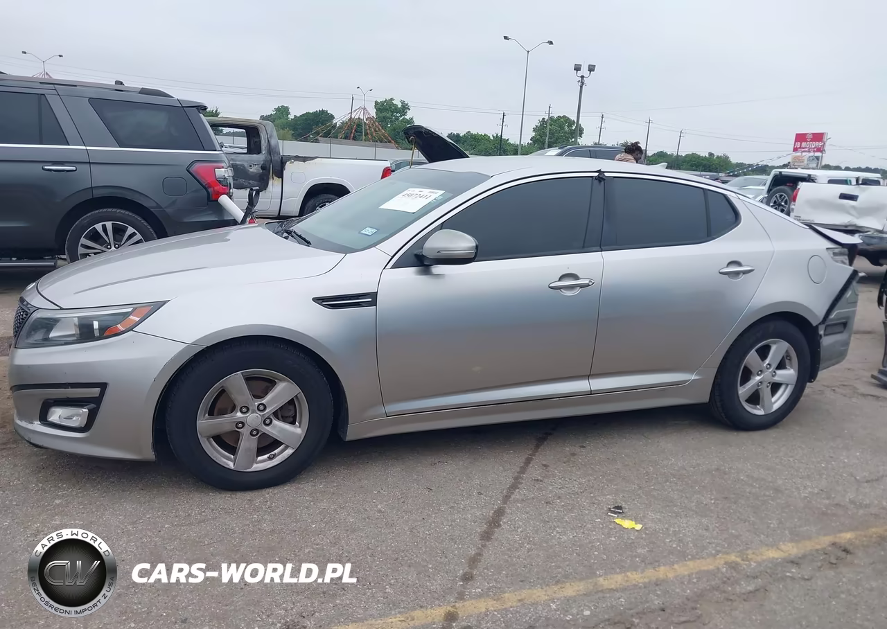 2015 Kia Optima Lx VIN:KNAGM4A74F5536027 - 14