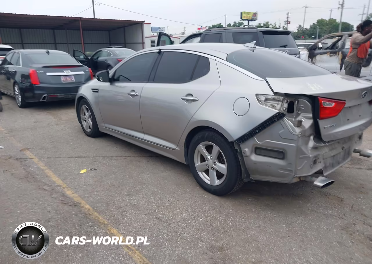2015 Kia Optima Lx VIN:KNAGM4A74F5536027 - 3