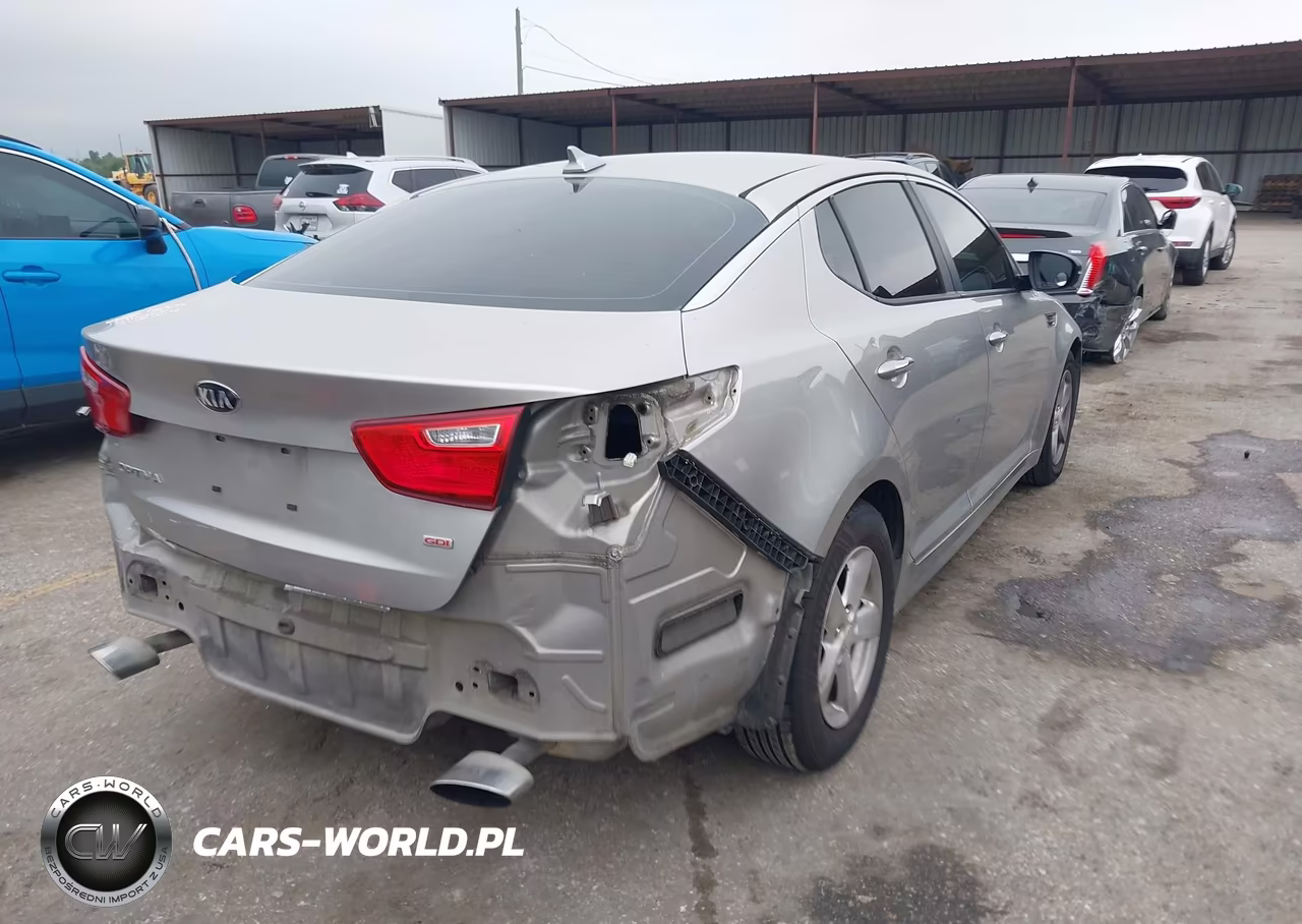 2015 Kia Optima Lx VIN:KNAGM4A74F5536027 - 4