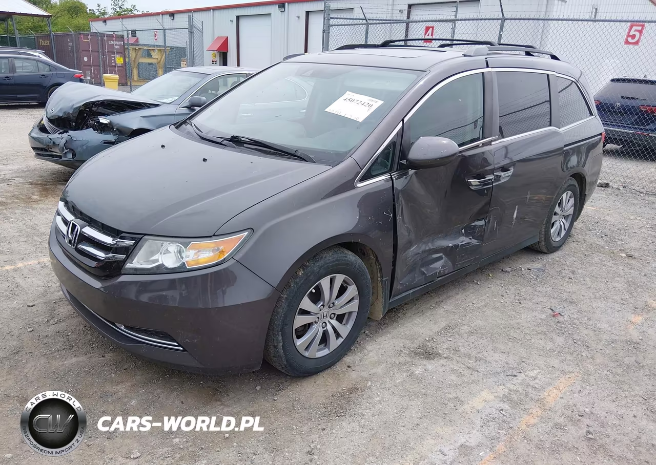 2014 Honda Odyssey Ex-L VIN:5FNRL5H67EB024860 - 2