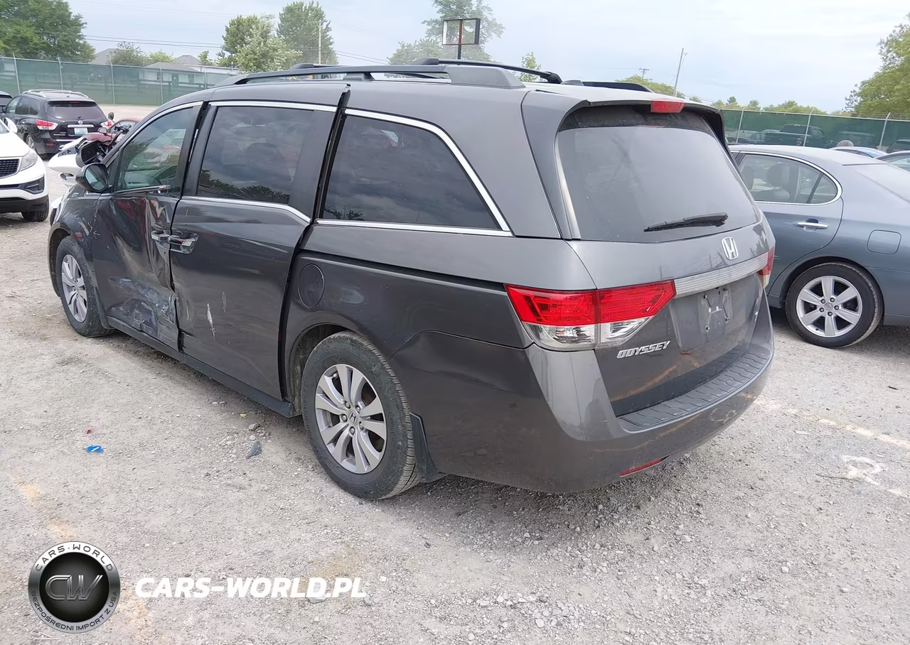 2014 Honda Odyssey Ex-L VIN:5FNRL5H67EB024860 - 3