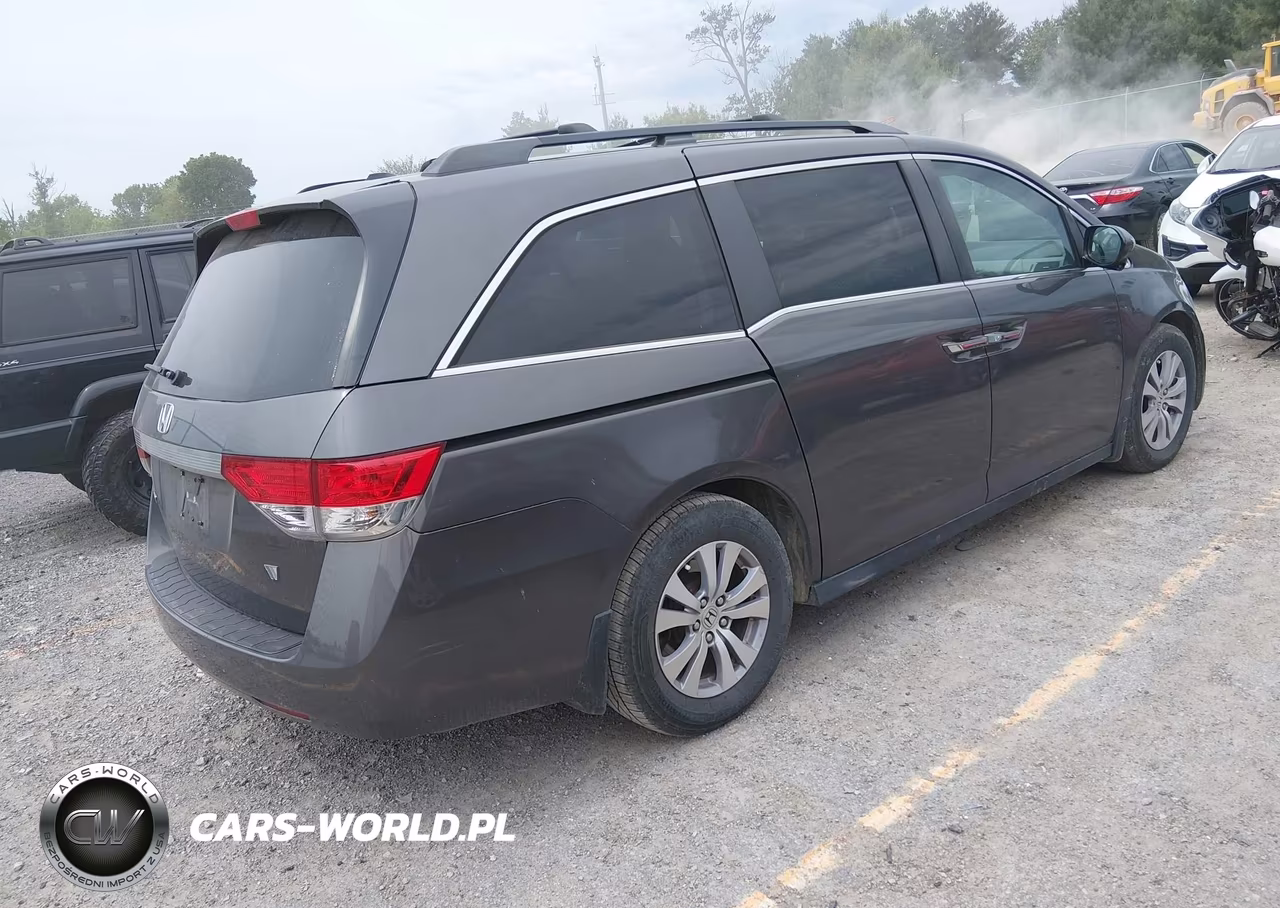 2014 Honda Odyssey Ex-L VIN:5FNRL5H67EB024860 - 4