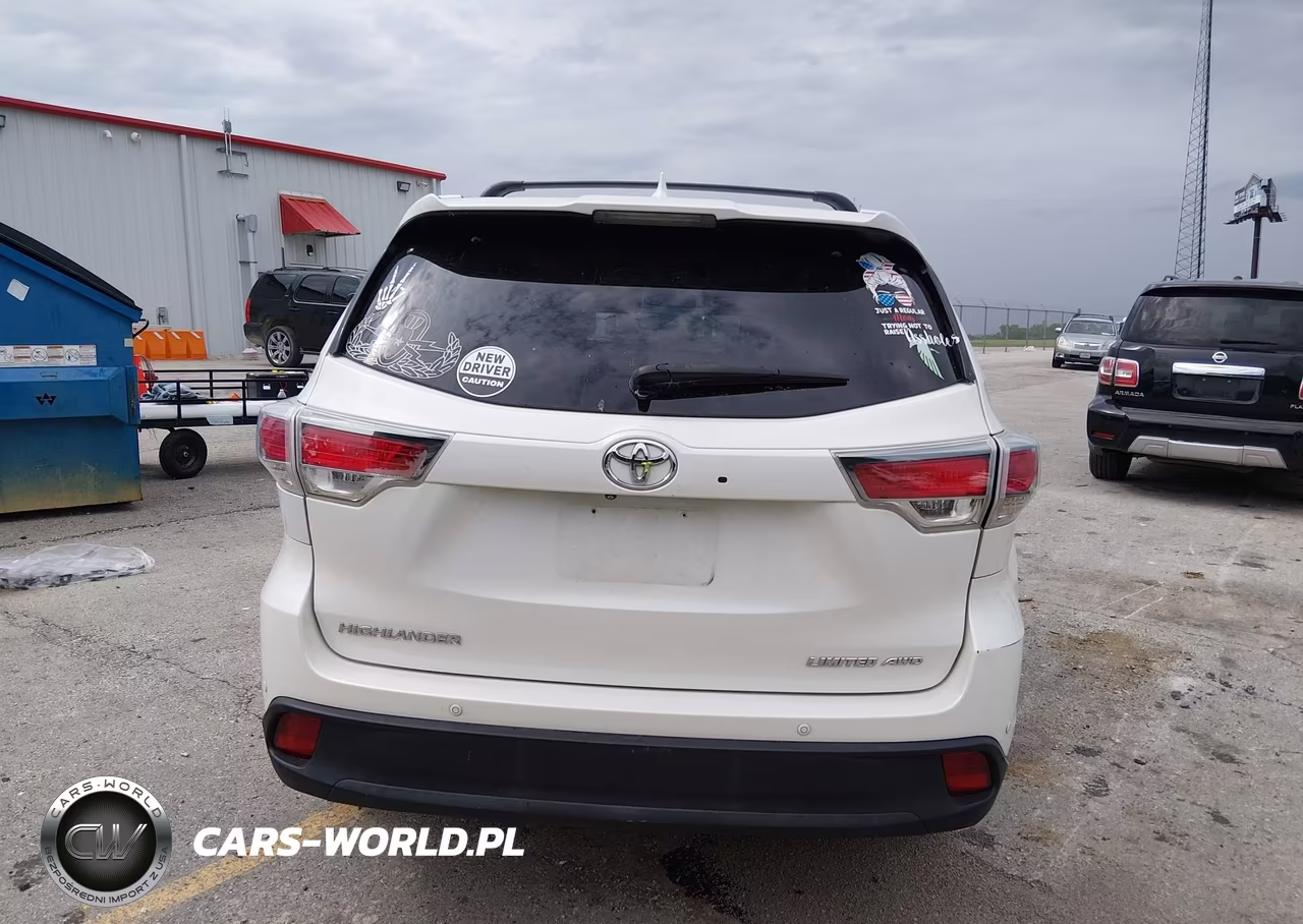 2015 Toyota Highlander Limited V6 VIN:5TDDKRFH3FS131085 - 16