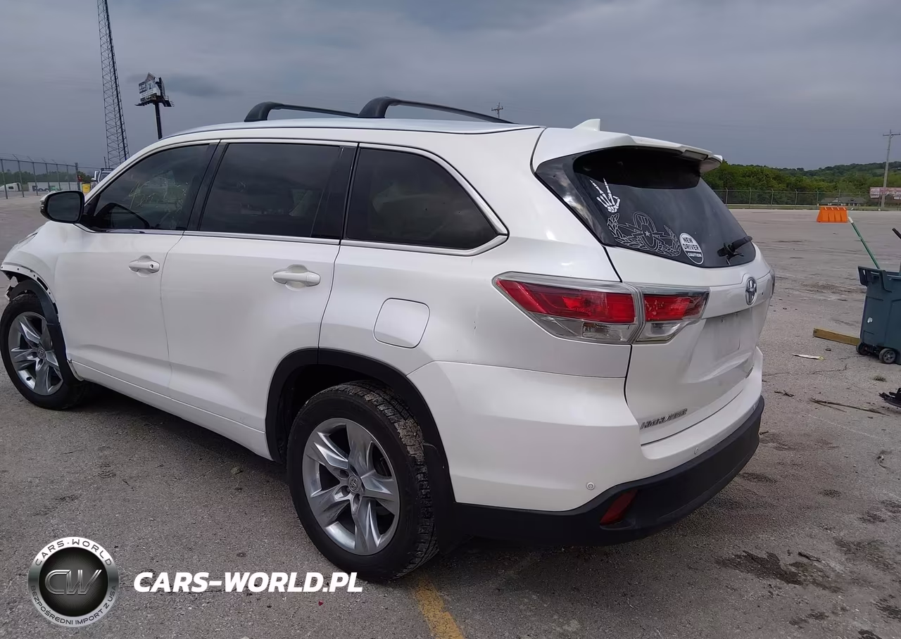 2015 Toyota Highlander Limited V6 VIN:5TDDKRFH3FS131085 - 3