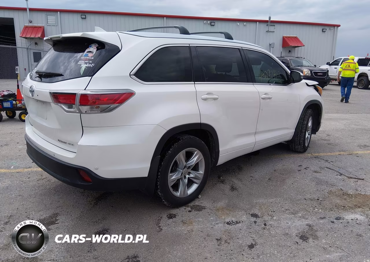 2015 Toyota Highlander Limited V6 VIN:5TDDKRFH3FS131085 - 4