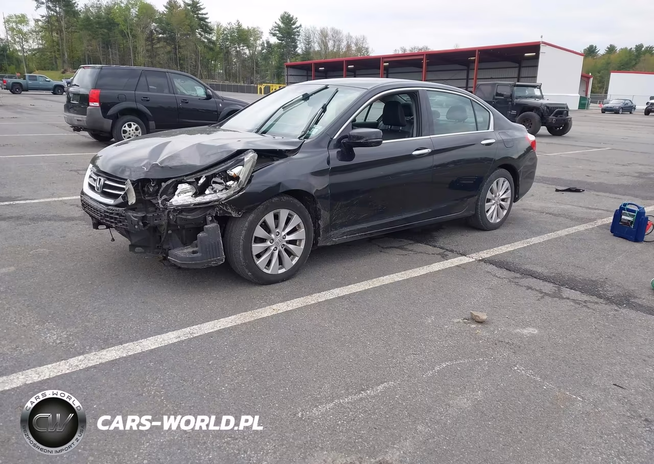 2014 Honda Accord Ex-L V-6 VIN:1HGCR3F8XEA016209 - 2