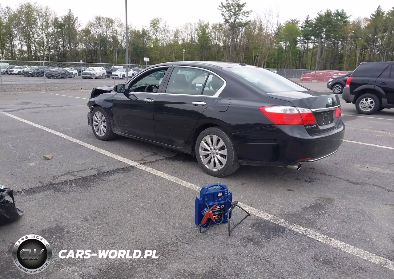 2014 Honda Accord Ex-L V-6 VIN:1HGCR3F8XEA016209 - 3
