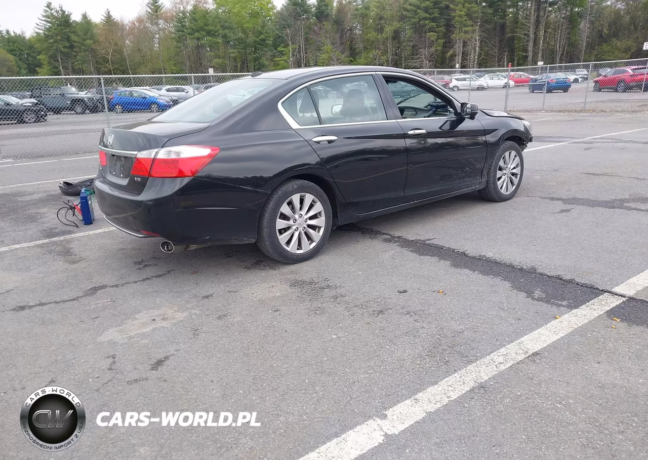 2014 Honda Accord Ex-L V-6 VIN:1HGCR3F8XEA016209 - 4